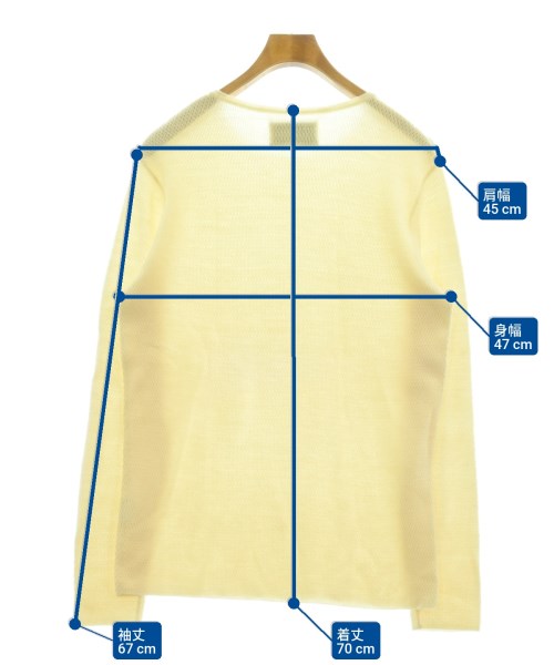 ESTNATION（エストネーション）ニット・セーター 白 サイズ:M メンズ/2200624991021