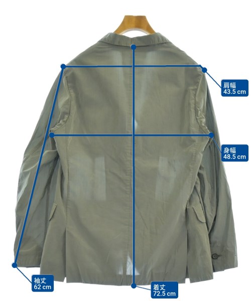 ESTNATION（エストネーション）ジャケット グレー サイズ:M メンズ/2200626638061