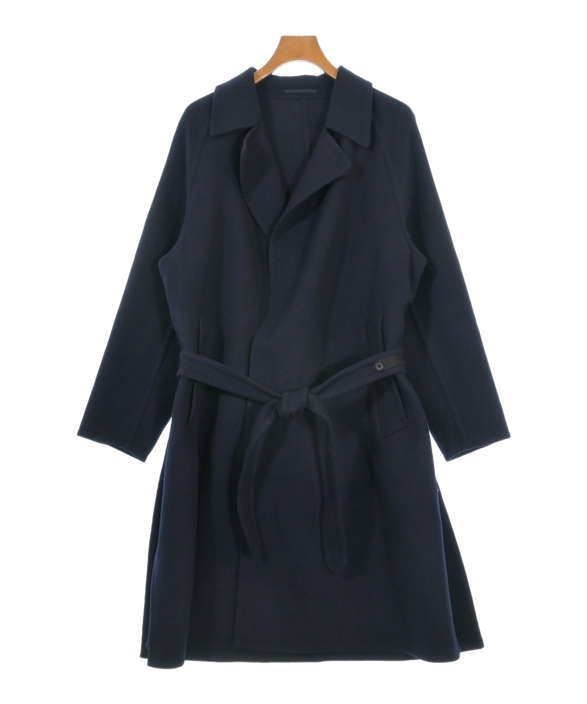 ESTNATION（エストネーション）チェスターコート 紺 サイズ:M メンズ