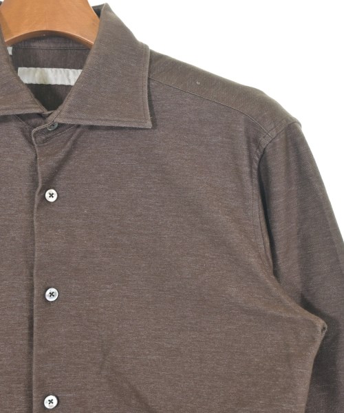 ESTNATION（エストネーション）カジュアルシャツ 茶 サイズ:M メンズ/2200615638171