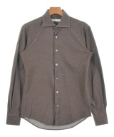 ESTNATION（エストネーション）カジュアルシャツ 茶 サイズ:M メンズ/2200615638171