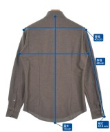 ESTNATION（エストネーション）カジュアルシャツ 茶 サイズ:M メンズ/2200615638171