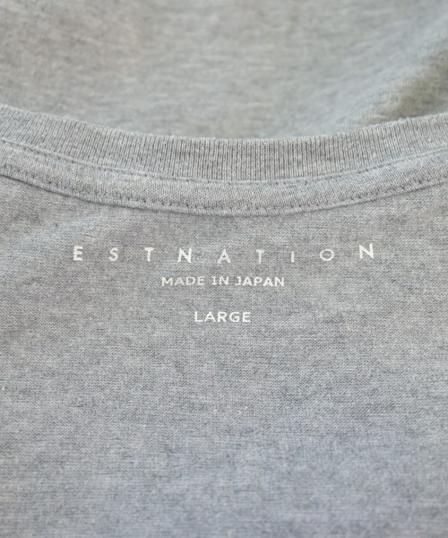 ESTNATION（エストネーション）Tシャツ・カットソー グレー サイズ:L メンズ/2200616559185