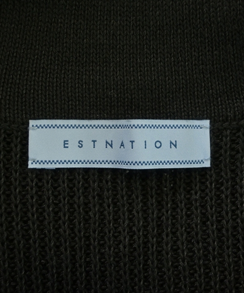 ESTNATION（エストネーション）ニット・セーター 黒 サイズ:L メンズ/2200612479111