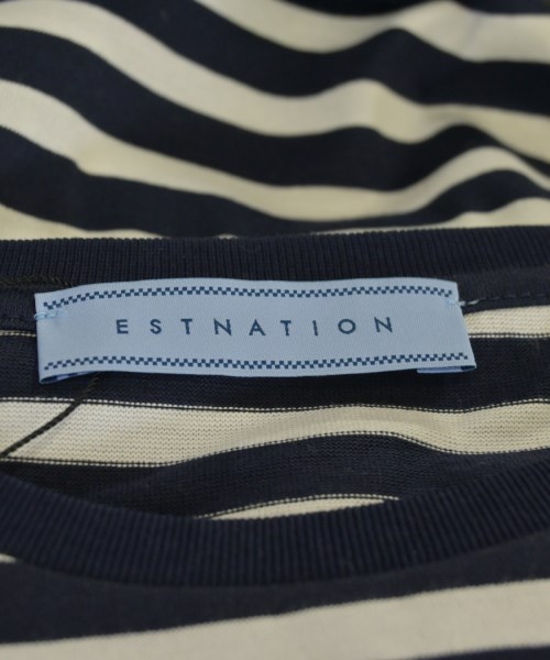 ESTNATION（エストネーション）Tシャツ・カットソー 黒 サイズ:S メンズ/2200617720058