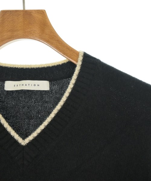 ESTNATION（エストネーション）ニット・セーター 黒 サイズ:M メンズ/2200614565034