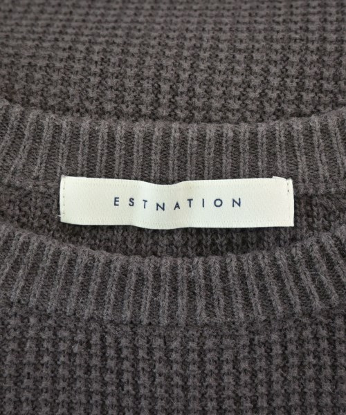 ESTNATION（エストネーション）ニット・セーター グレー サイズ:S メンズ/2200671472030