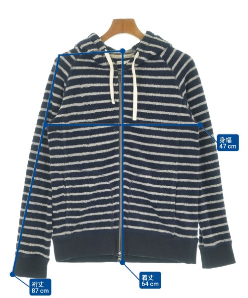 ESTNATION（エストネーション）カーディガン 紺 サイズ:M メンズ/2200672189012