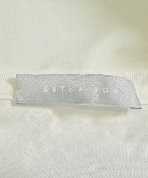 ESTNATION（エストネーション）Tシャツ・カットソー 白 サイズ:XL メンズ/2200677879055
