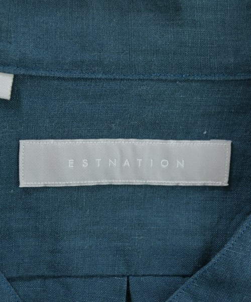 ESTNATION（エストネーション）カジュアルシャツ 青 サイズ:S メンズ/2200679569138