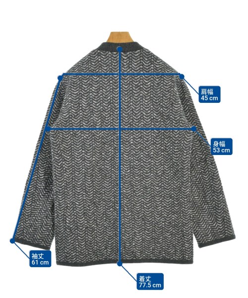 ESTNATION（エストネーション）カバーオール グレー サイズ:M メンズ/2200679569176