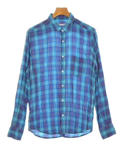 ESTNATION(エストネーション)カジュアルシャツ 青 サイズ:L/2200672710094