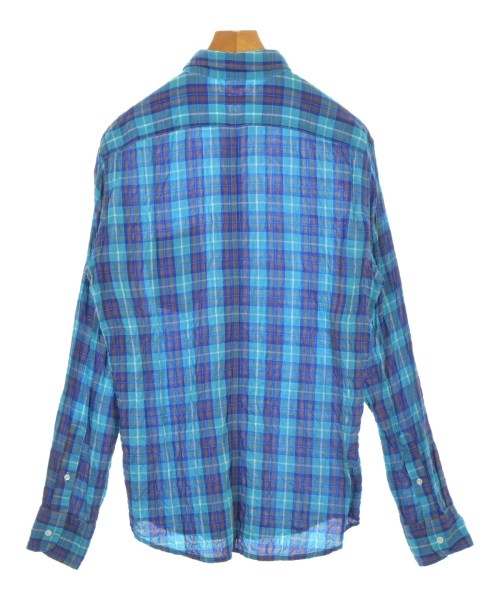 ESTNATION（エストネーション）カジュアルシャツ 青 サイズ:L メンズ/2200672710094