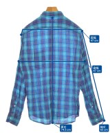 ESTNATION（エストネーション）カジュアルシャツ 青 サイズ:L メンズ/2200672710094