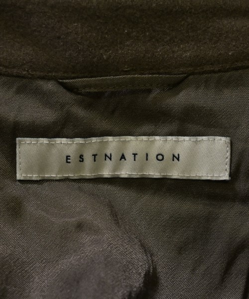 ESTNATION（エストネーション）カジュアルシャツ 茶 サイズ:L メンズ/2200697360021