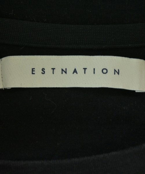 ESTNATION（エストネーション）Tシャツ・カットソー 黒 サイズ:S メンズ/2200698445048