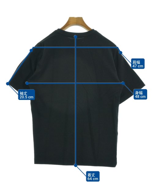 ESTNATION（エストネーション）Tシャツ・カットソー 黒 サイズ:S メンズ/2200698445062
