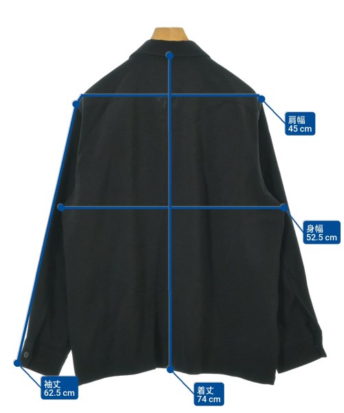 ESTNATION（エストネーション）カジュアルシャツ 黒 サイズ:L メンズ/2200654655160