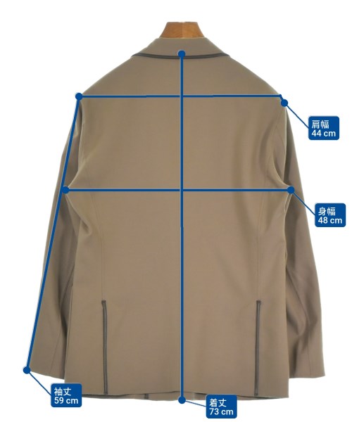 ESTNATION（エストネーション）テーラードジャケット 茶 サイズ:M メンズ/2200657318079