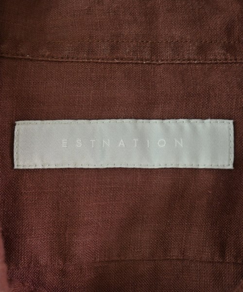 ESTNATION（エストネーション）カジュアルシャツ 赤 サイズ:XL メンズ/2200711860056