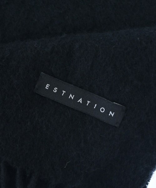 ESTNATION（エストネーション）マフラー 黒 サイズ:- メンズ/2200718166069