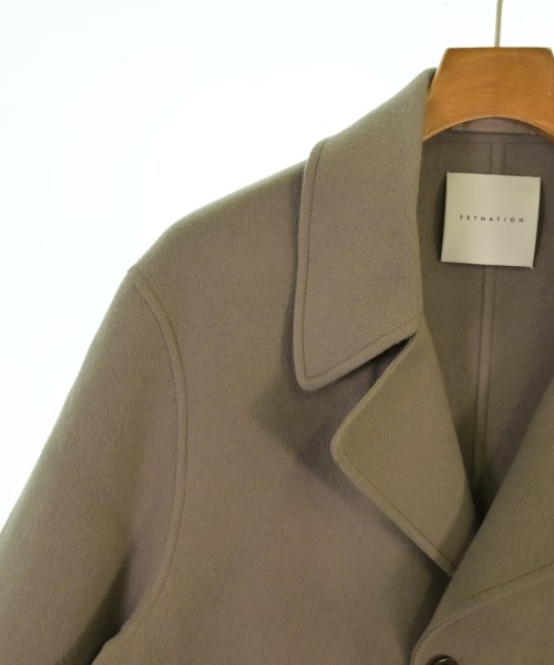 ESTNATION（エストネーション）ステンカラーコート ベージュ サイズ:M メンズ/2200645143010