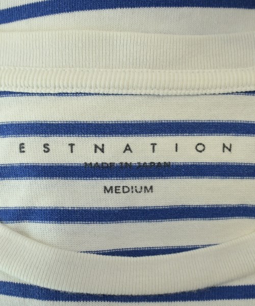 ESTNATION（エストネーション）Tシャツ・カットソー 白 サイズ:M メンズ/2200645640052