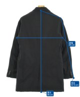 ESTNATION（エストネーション）チェスターコート 黒 サイズ:L メンズ/2200647569016