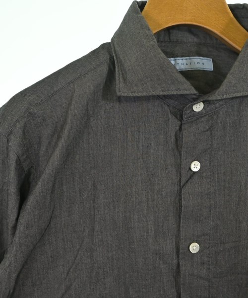 ESTNATION（エストネーション）カジュアルシャツ グレー サイズ:L メンズ/2200651167062