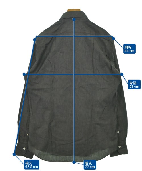 ESTNATION（エストネーション）カジュアルシャツ グレー サイズ:L メンズ/2200651167062