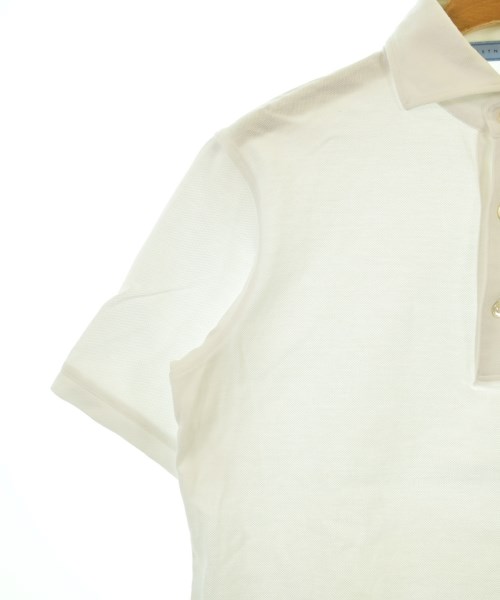 ESTNATION（エストネーション）ポロシャツ 白 サイズ:M メンズ/2200653244020