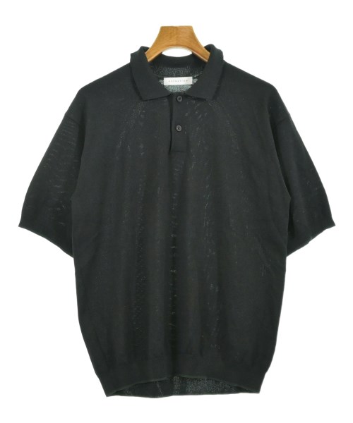 ESTNATION(エストネーション)ポロシャツ 黒 サイズ:M/2200653244068