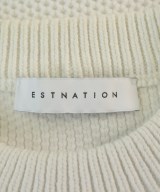 ESTNATION（エストネーション）ニット・セーター 白 サイズ:L メンズ/2200660923031