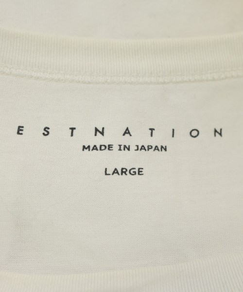 ESTNATION（エストネーション）Tシャツ・カットソー 白 サイズ:L メンズ/2200660923079