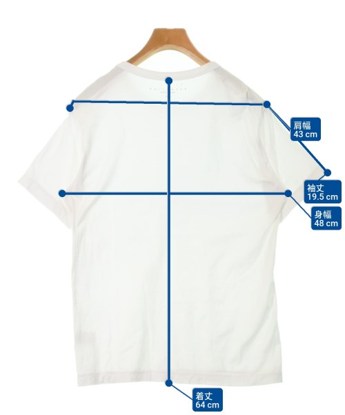 ESTNATION（エストネーション）Tシャツ・カットソー 白 サイズ:L メンズ/2200660923079