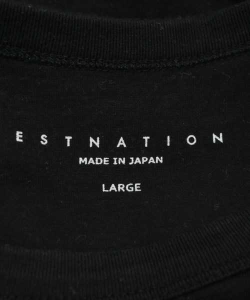 ESTNATION（エストネーション）Tシャツ・カットソー 黒 サイズ:L メンズ/2200660923093