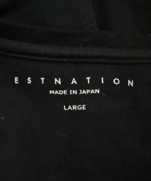 ESTNATION（エストネーション）Tシャツ・カットソー 黒 サイズ:L メンズ/2200660923109