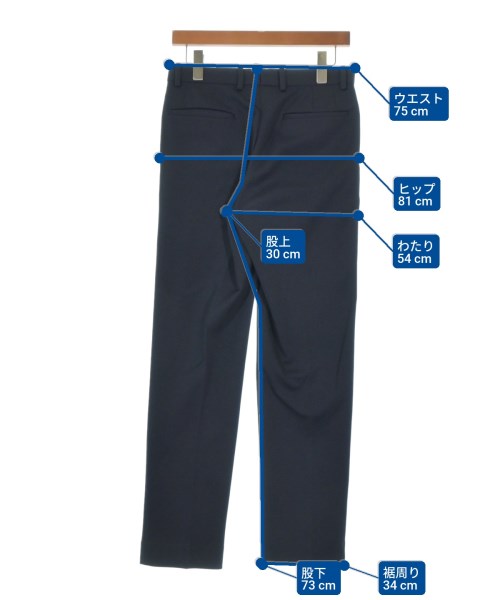 ESTNATION（エストネーション）スラックス 黒 サイズ:S メンズ/2200662765264