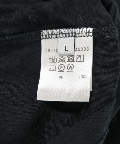 ESTNATION（エストネーション）Tシャツ・カットソー 黒 サイズ:L メンズ/2200663236039