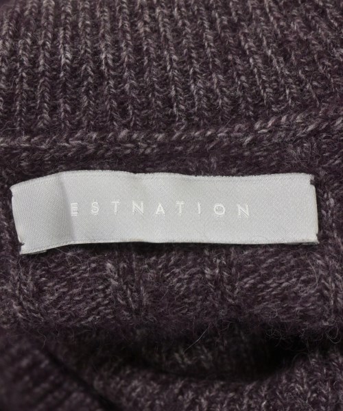 ESTNATION（エストネーション）ニット・セーター 紫 サイズ:L メンズ/2200664077082