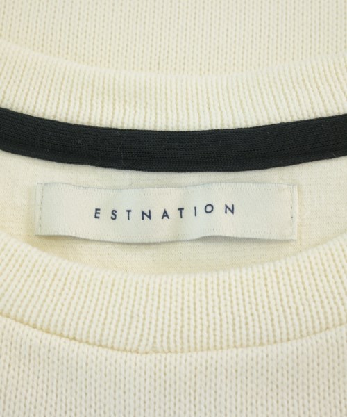 ESTNATION（エストネーション）Tシャツ・カットソー 白 サイズ:L メンズ/2200730352136