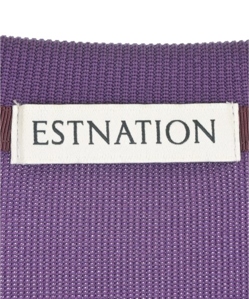 ESTNATION（エストネーション）Tシャツ・カットソー 紫 サイズ:M メンズ/2200727322012