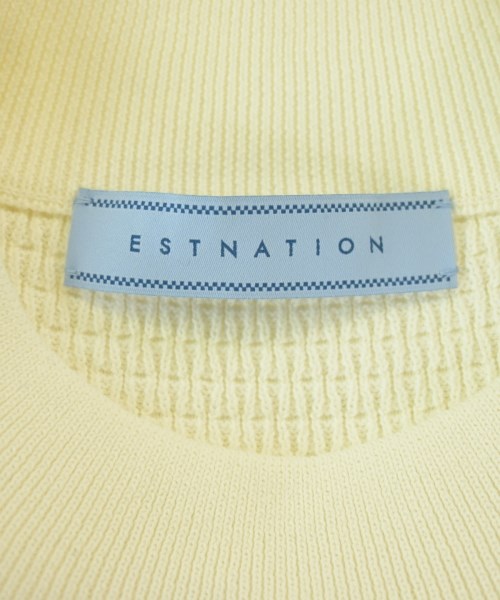 ESTNATION（エストネーション）ニット・セーター 白 サイズ:M メンズ/2200722384022