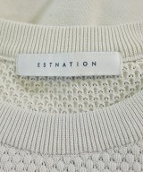 ESTNATION（エストネーション）ニット・セーター 白 サイズ:M メンズ/2200727223012