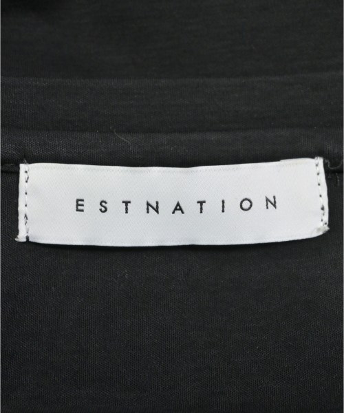 ESTNATION（エストネーション）Tシャツ・カットソー 黒 サイズ:M メンズ/2200689004117