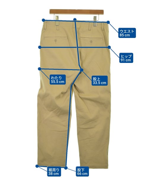 Ron Herman California（ロンハーマンカリフォルニア）チノパン ベージュ サイズ:M メンズ/2200636707061