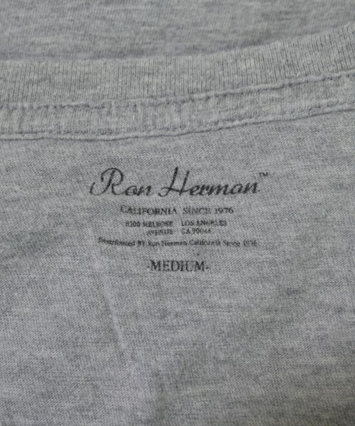 Ron Herman California（ロンハーマンカリフォルニア）Tシャツ・カットソー グレー サイズ:M メンズ/2200638582215