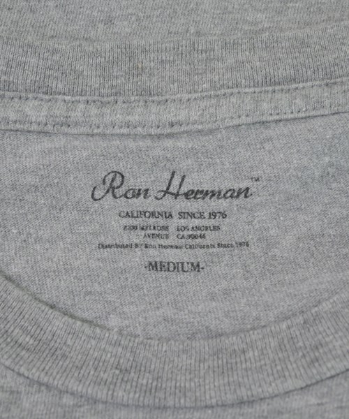 Ron Herman California（ロンハーマンカリフォルニア）Tシャツ・カットソー グレー サイズ:M メンズ/2200638582260