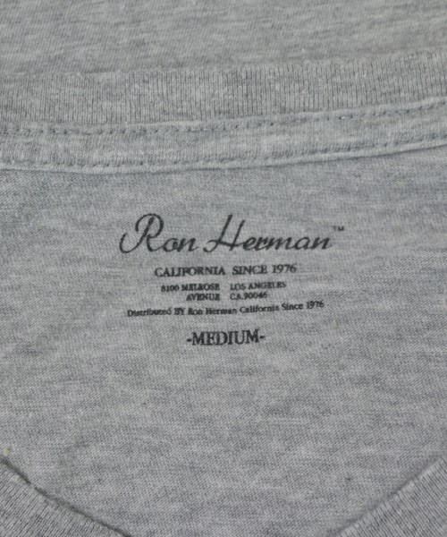 Ron Herman California（ロンハーマンカリフォルニア）Tシャツ・カットソー グレー サイズ:M メンズ/2200638582277