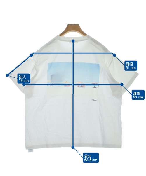 Ron Herman California（ロンハーマンカリフォルニア）Tシャツ・カットソー 白 サイズ:L メンズ/2200639384016
